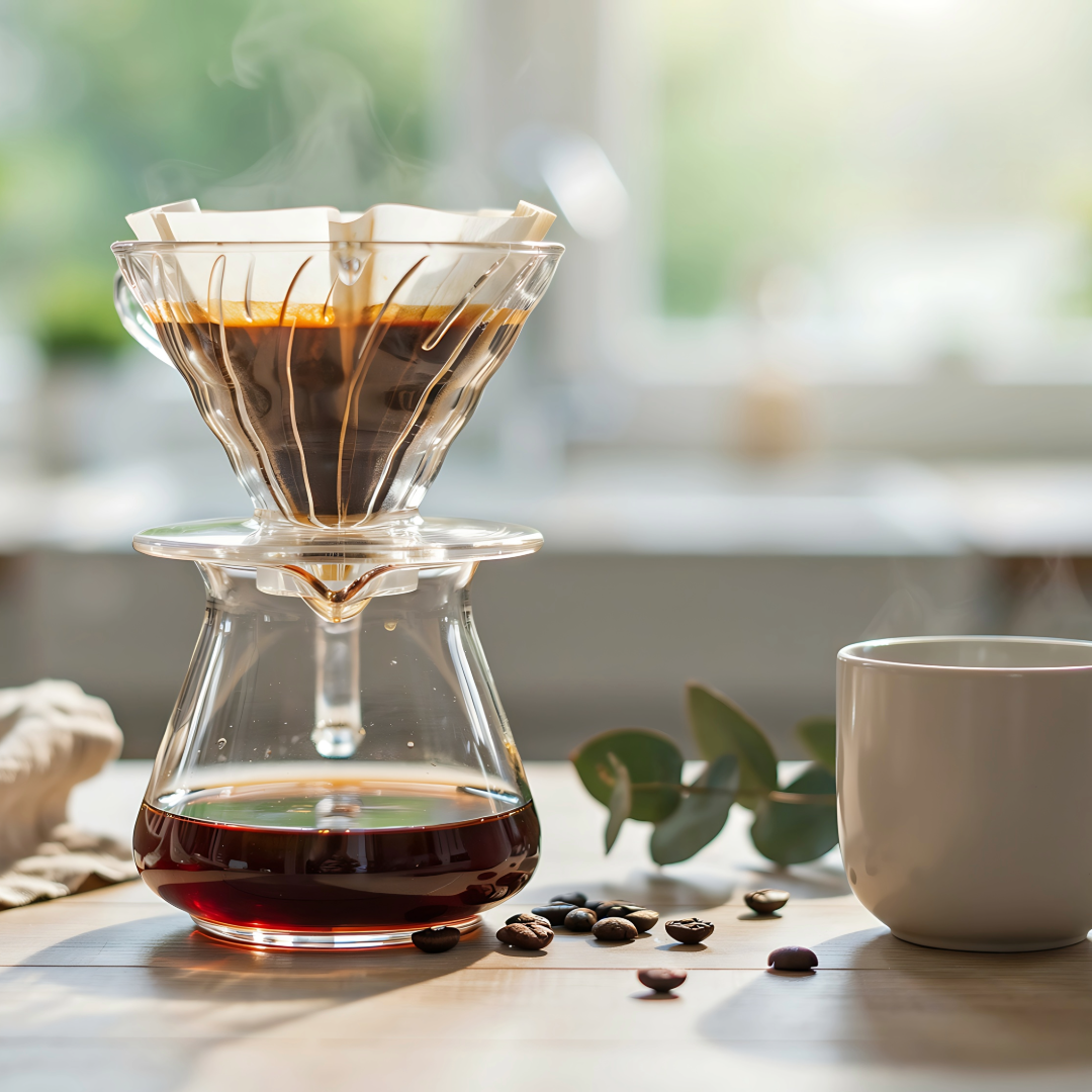 Photo of pour-over coffee device